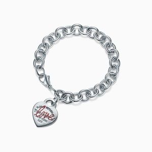 Tiffany and Co red Love bracelet